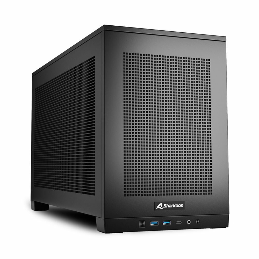 Sharkoon   Rebel   C20   Itx    Tower   Case    Black