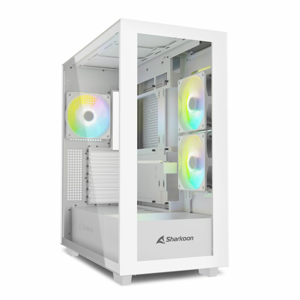Sharkoon   Rebel   C60   White   Rgb   Atx