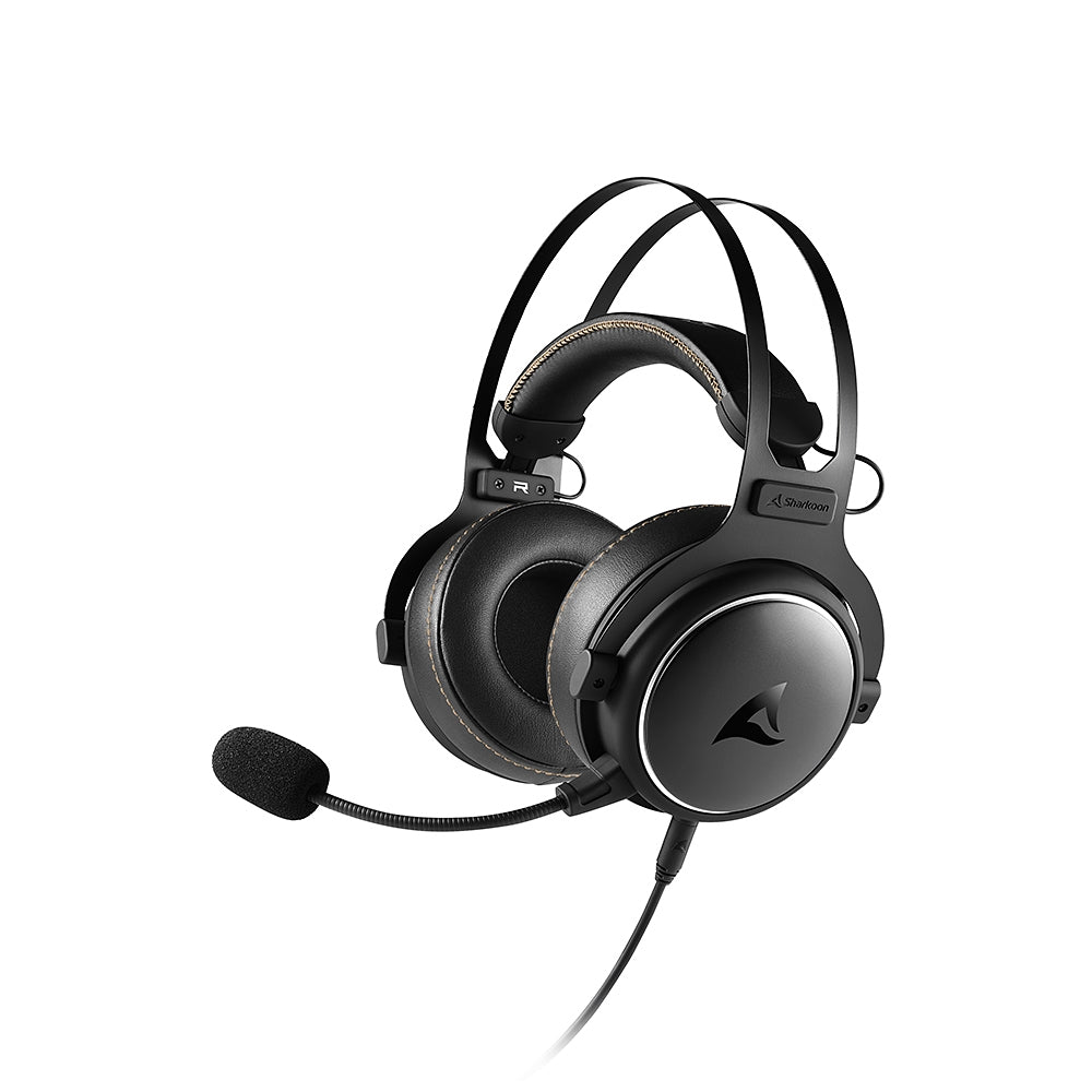 Sharkoon   Skiller   Sgh50   Ledningsført   Gaming   Headset   Sortt   Geekd   Dk