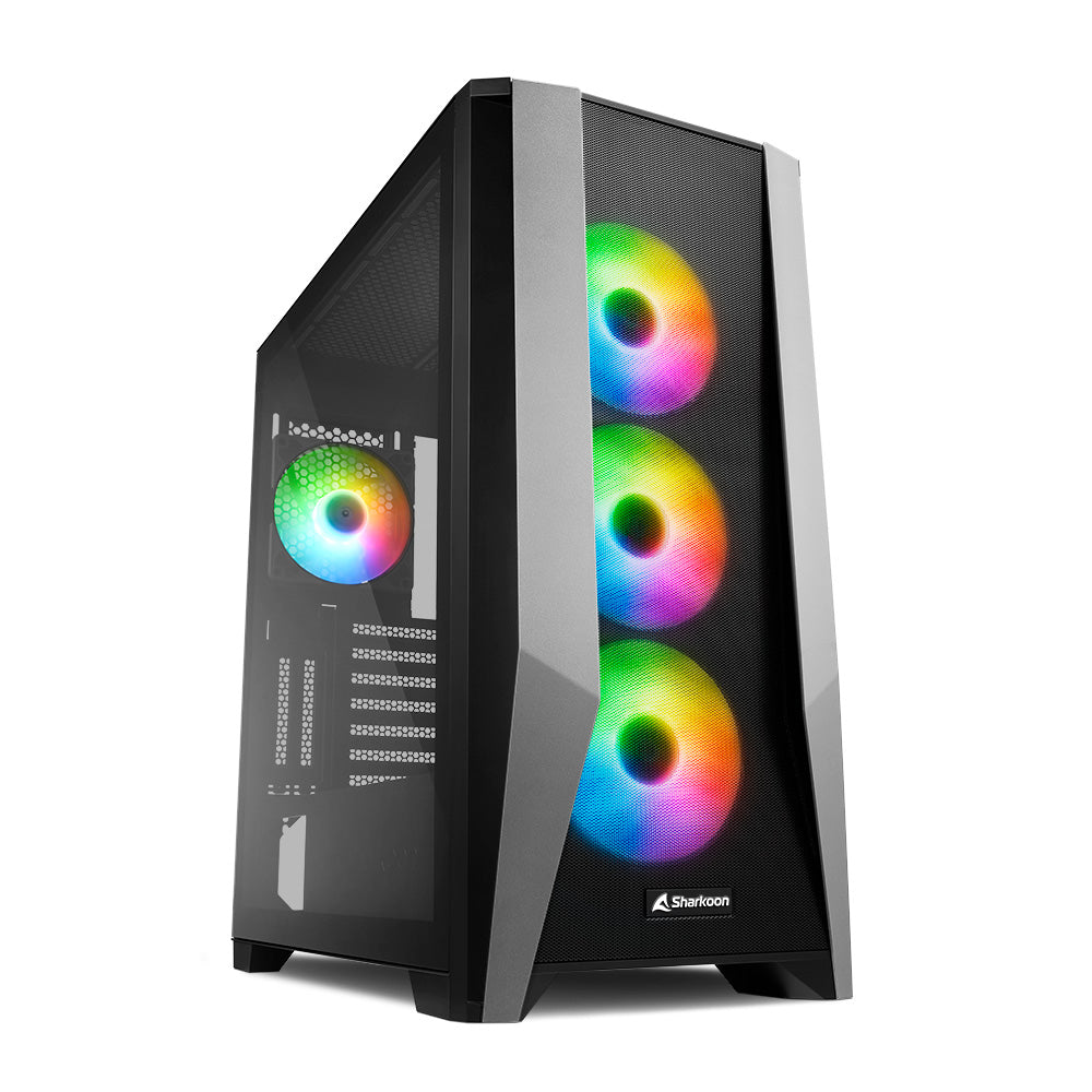 Sharkoon   Tg7m   Rgb   Atx   Kabinet   Geekd   Dk