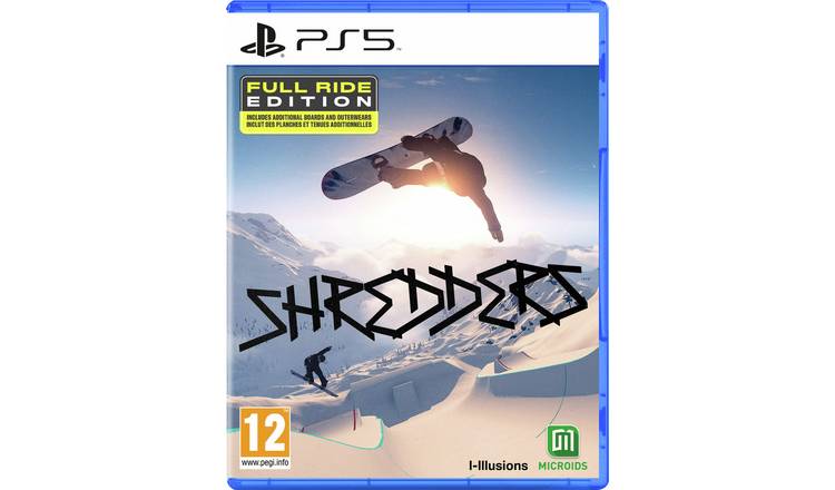 Shredders :  Full   Ride   Edition   Playstation       Spil   Geekd   Dk