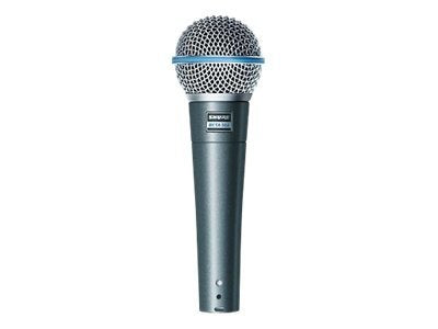 Shure   Beta   58a   Mikrofon   Kabling   Superkardioide   Blå   Geekd   Dk