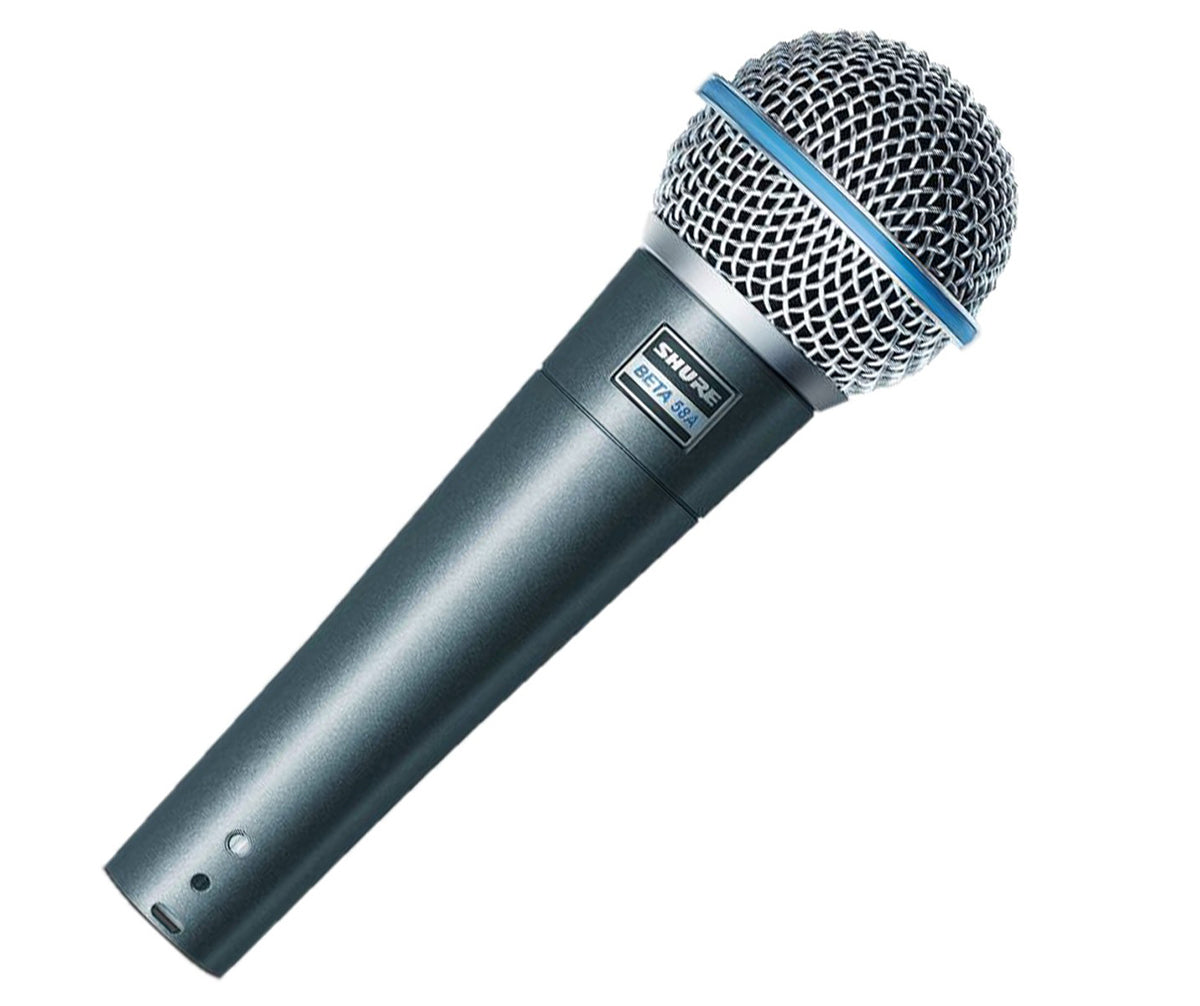 Shure   Beta   58a   Mikrofon   Kabling   Superkardioide   Blå   Geekd   Dk