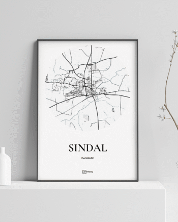 Sindal Plakaten Hvid