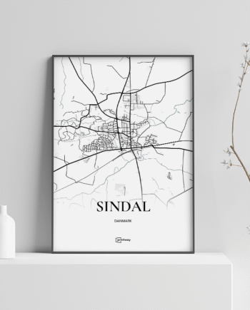 Sindal Plakaten Hvid