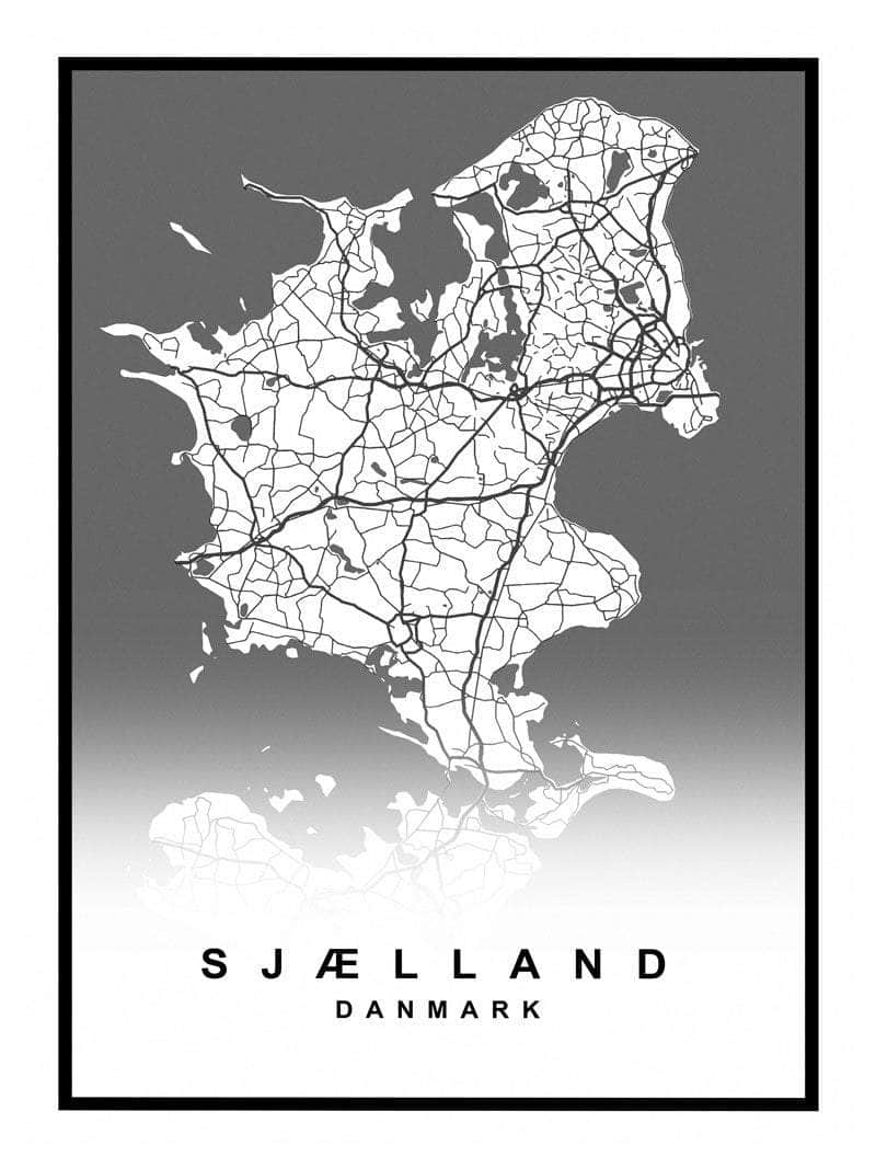 Sjælland   Plakat