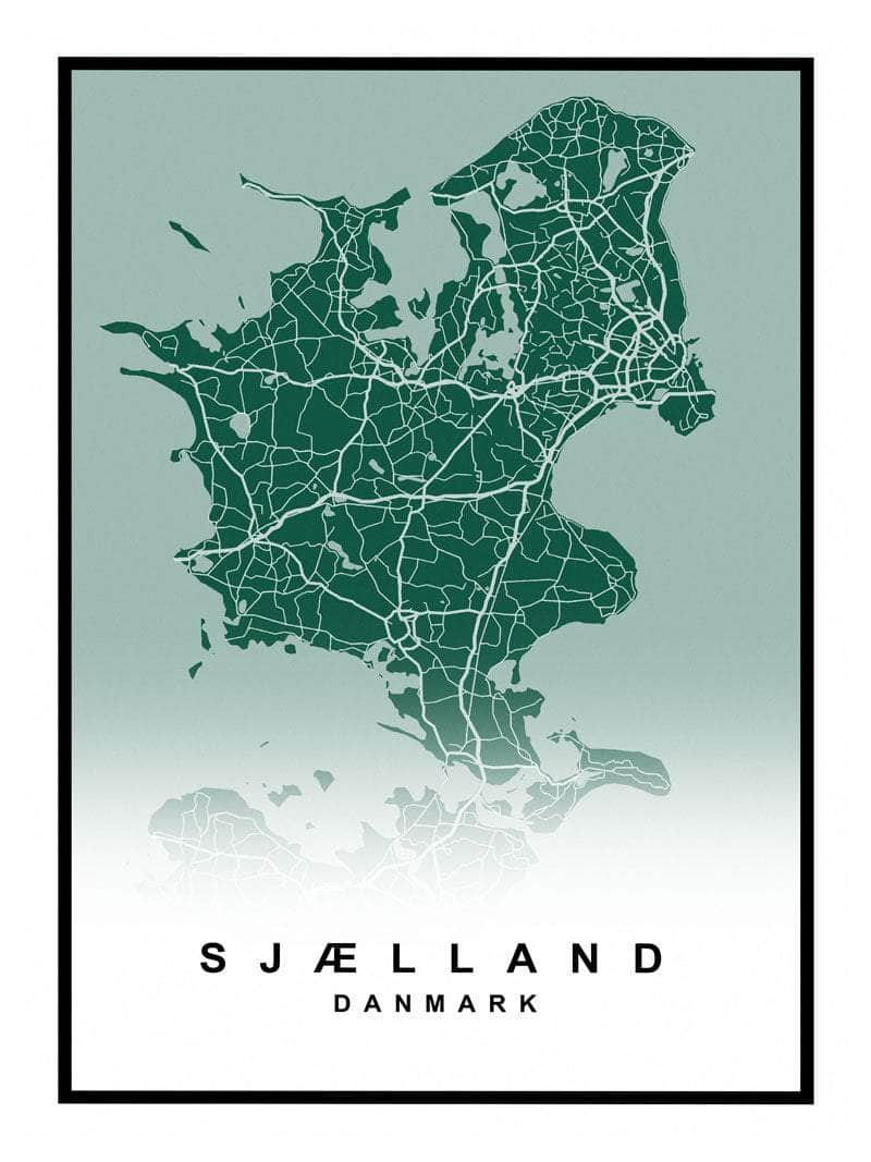 Sjælland   Plakat