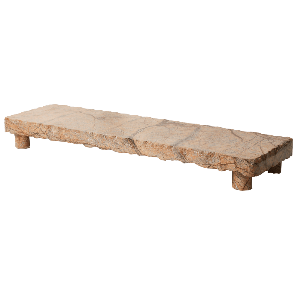Skærebræt    Marmor    Brun    30x15   Cm