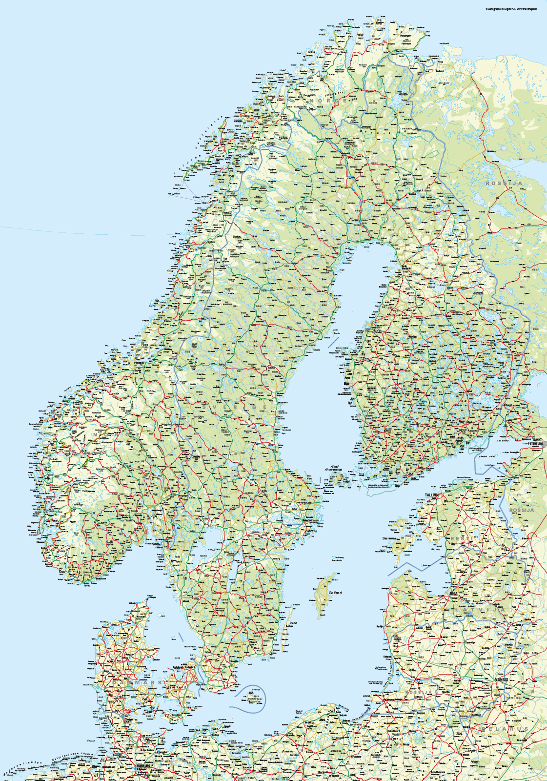 Skandinavien   Af   Illux