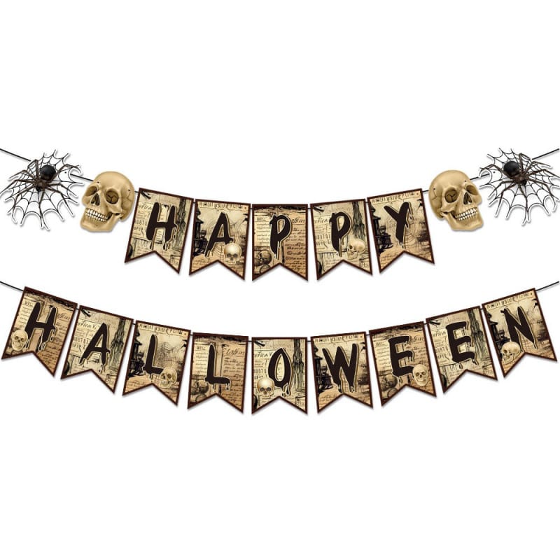 Skræmmende Hængende Halloween Dekoration Happy Halloween