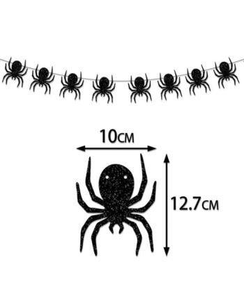 Skræmmende   Og    U   Hyggelig   Halloween   Pynt    Edderkopper