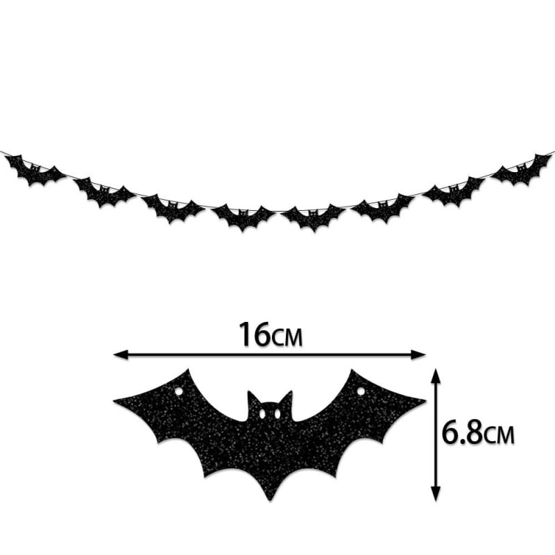 Skræmmende Og U Hyggelig Halloween Pynt Flagermus
