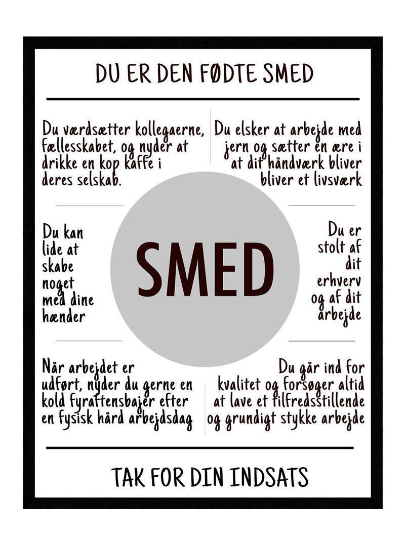 Smed   Plakat
