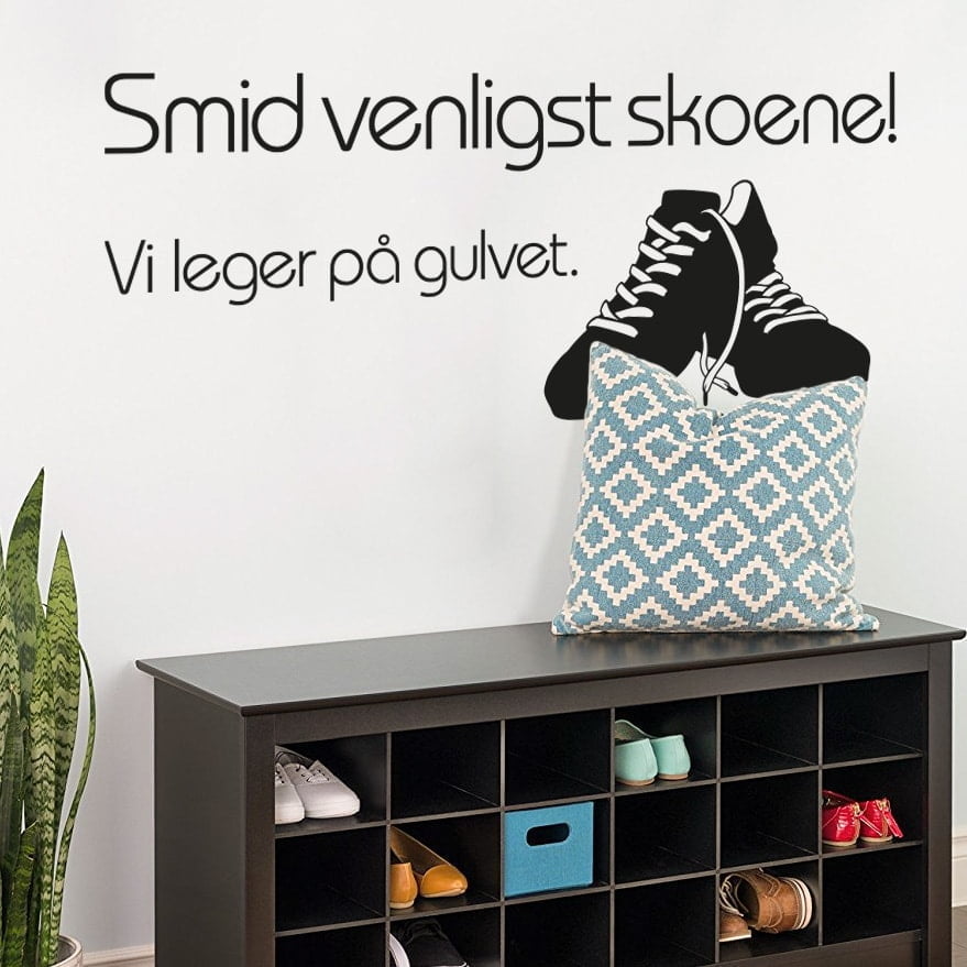 Smid   Skoene   Wallsticker