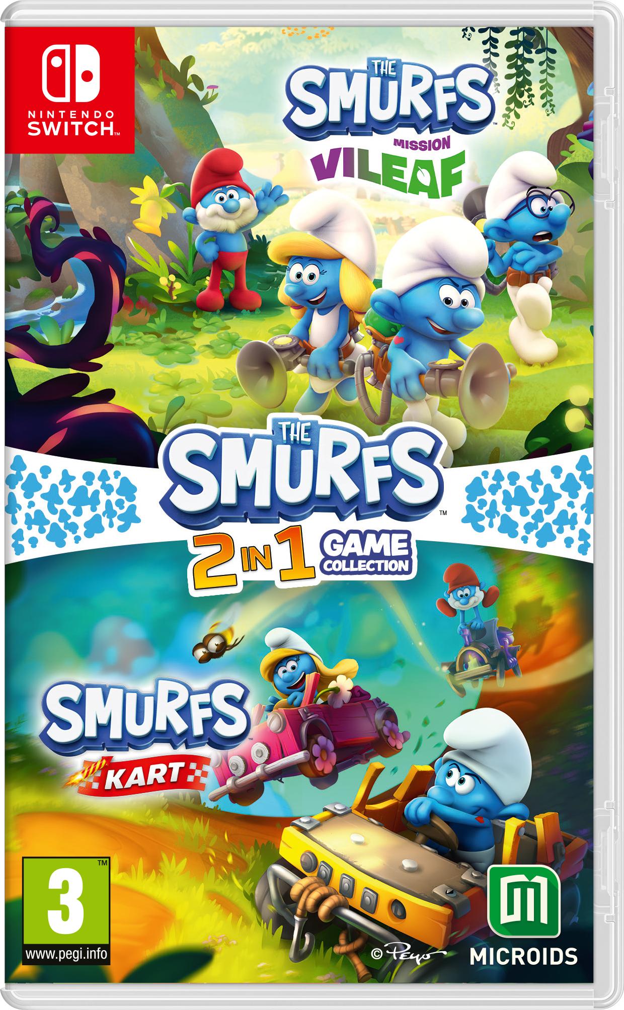 Smurfs       In       Game   Collection   Nintendo   Switch   Nintendo   Switch   Spil   Geekd   Dk