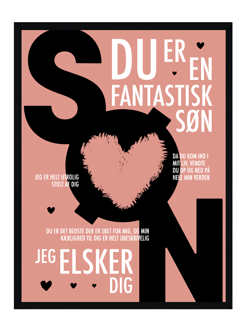 Søn   Plakat   Personlig   Plakat