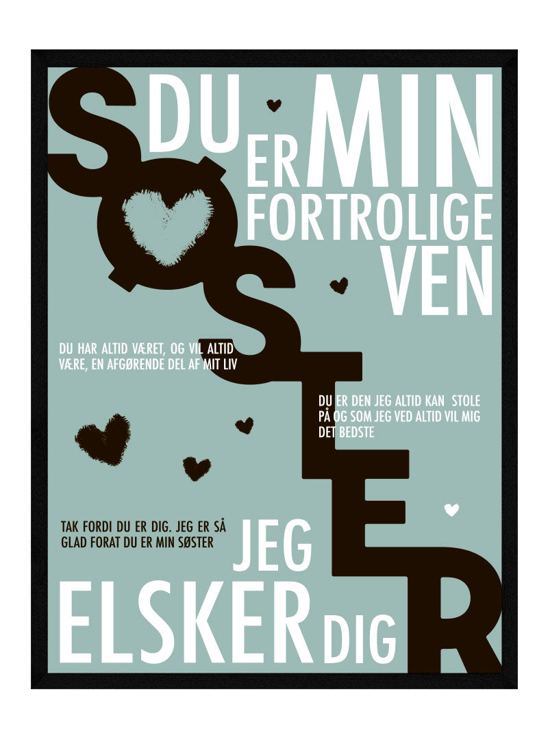 Søster   Plakat   Personlig   Plakat