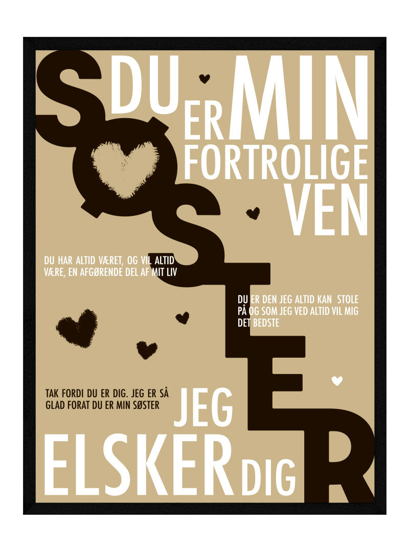 Søster   Plakat   Personlig   Plakat