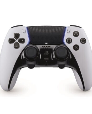 Sony   Dualsense   Edge   Gamepad   Sony   Playstation       Sort   Hvid   Controller   Geekd   Dk