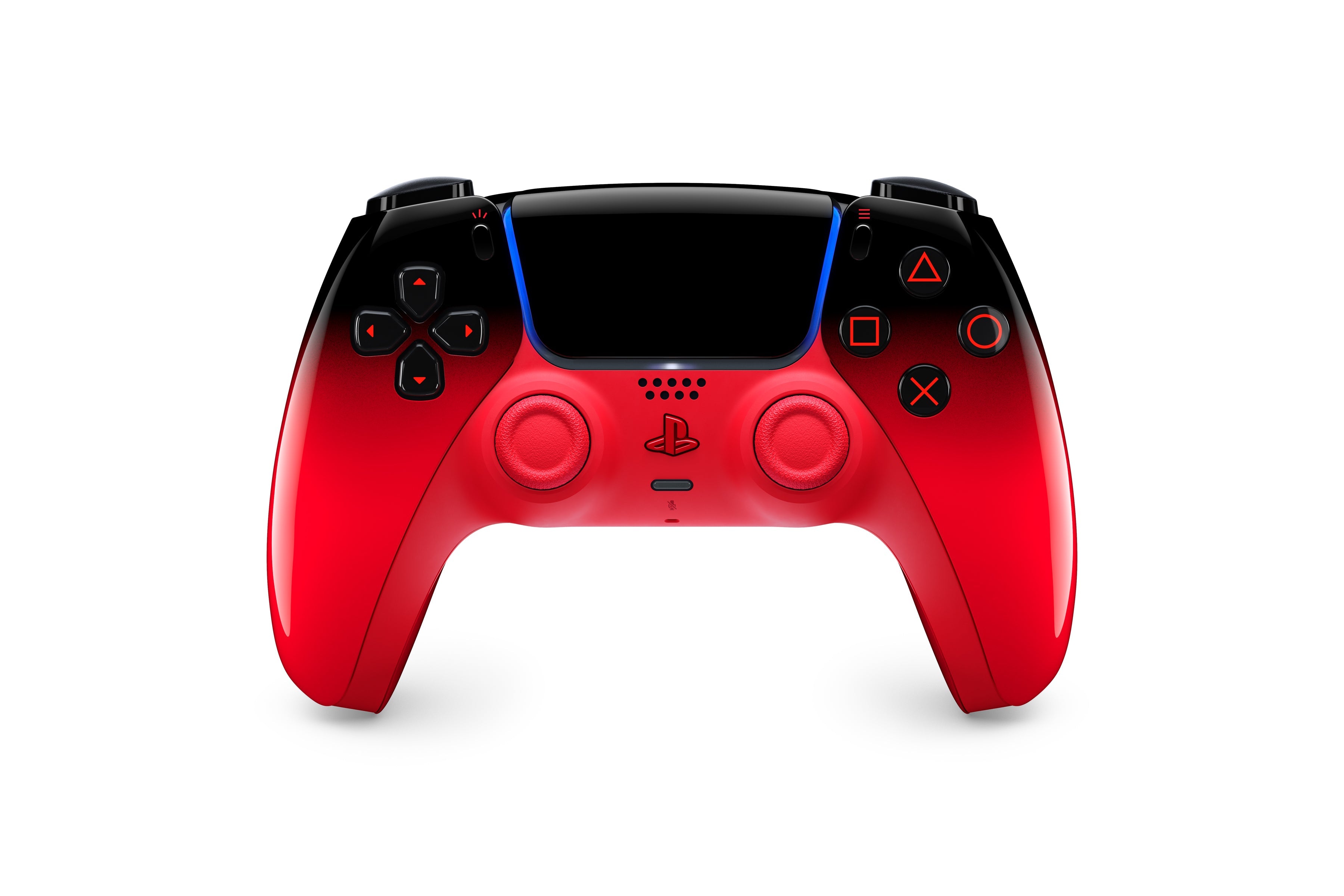 Sony   Playstation       Dualsense   Controller   Techno   Red   Geekd   Dk