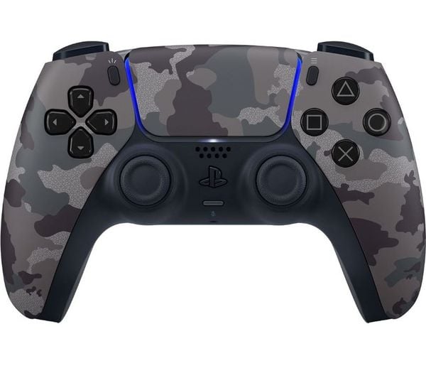 Sony   Playstation       Dualsense   Konsol   Grå   Kamoflage   Controller   Geekd   Dk