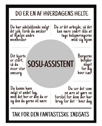 Sosu - Assistent   Plakat