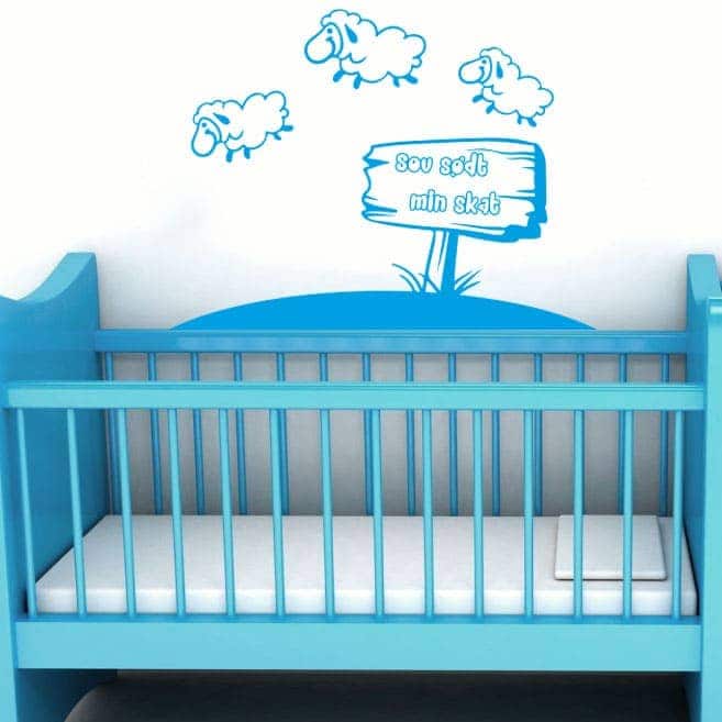 Sov   Sødt   Wallsticker