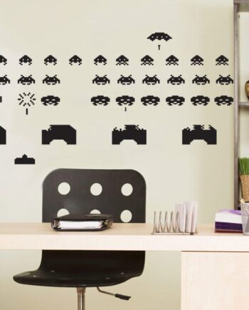 Space   Invaders   Wallsticker