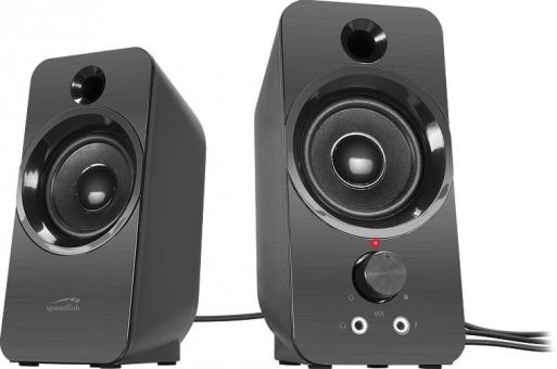 Speedlink   Daroc   Stereo   Speaker   Sort   Højttaler   Geekd   Dk