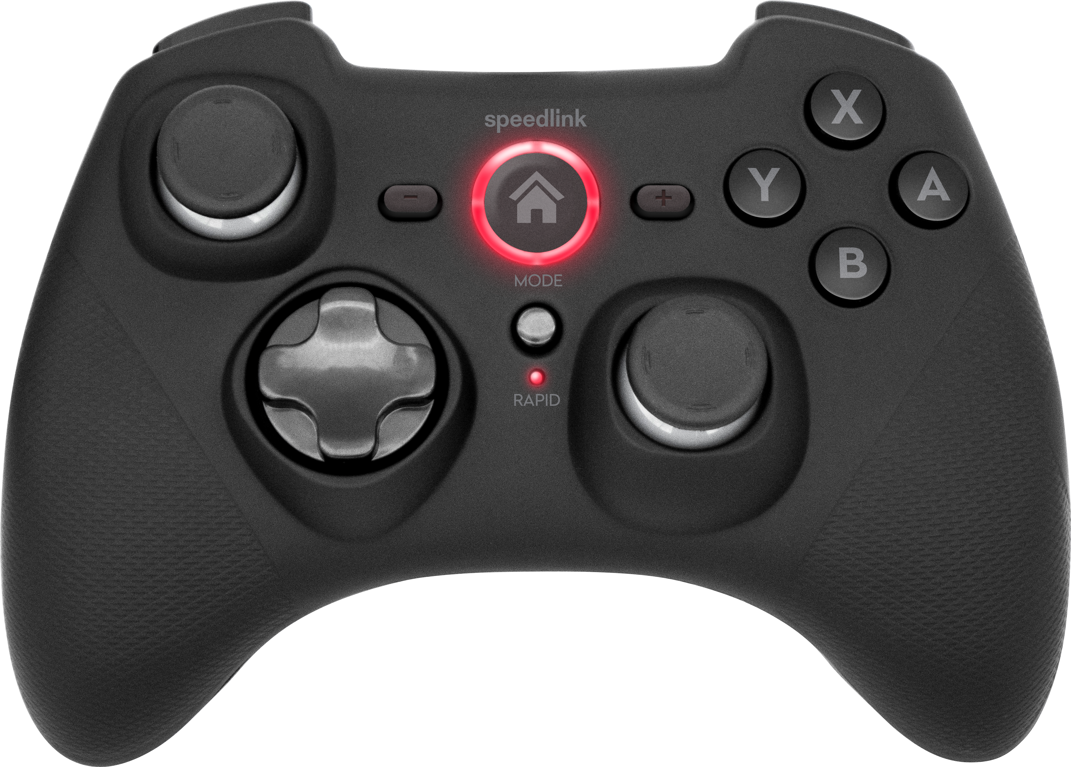 Speedlink   Rait   Bluetooth   Gamepad   For   Nintendo   Switch   Oled    Rubber - Black   Controller   Geekd   Dk