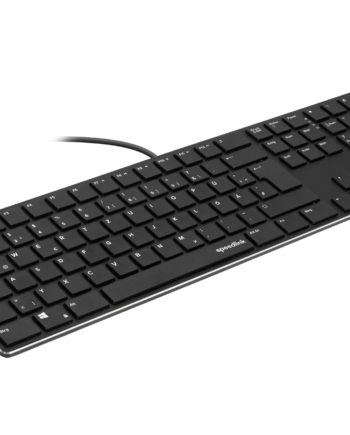 Speedlink   Riva   Slim   Metal   Scissor   Keyboard    Black   Nordic   Layout   Tastatur   Geekd   Dk