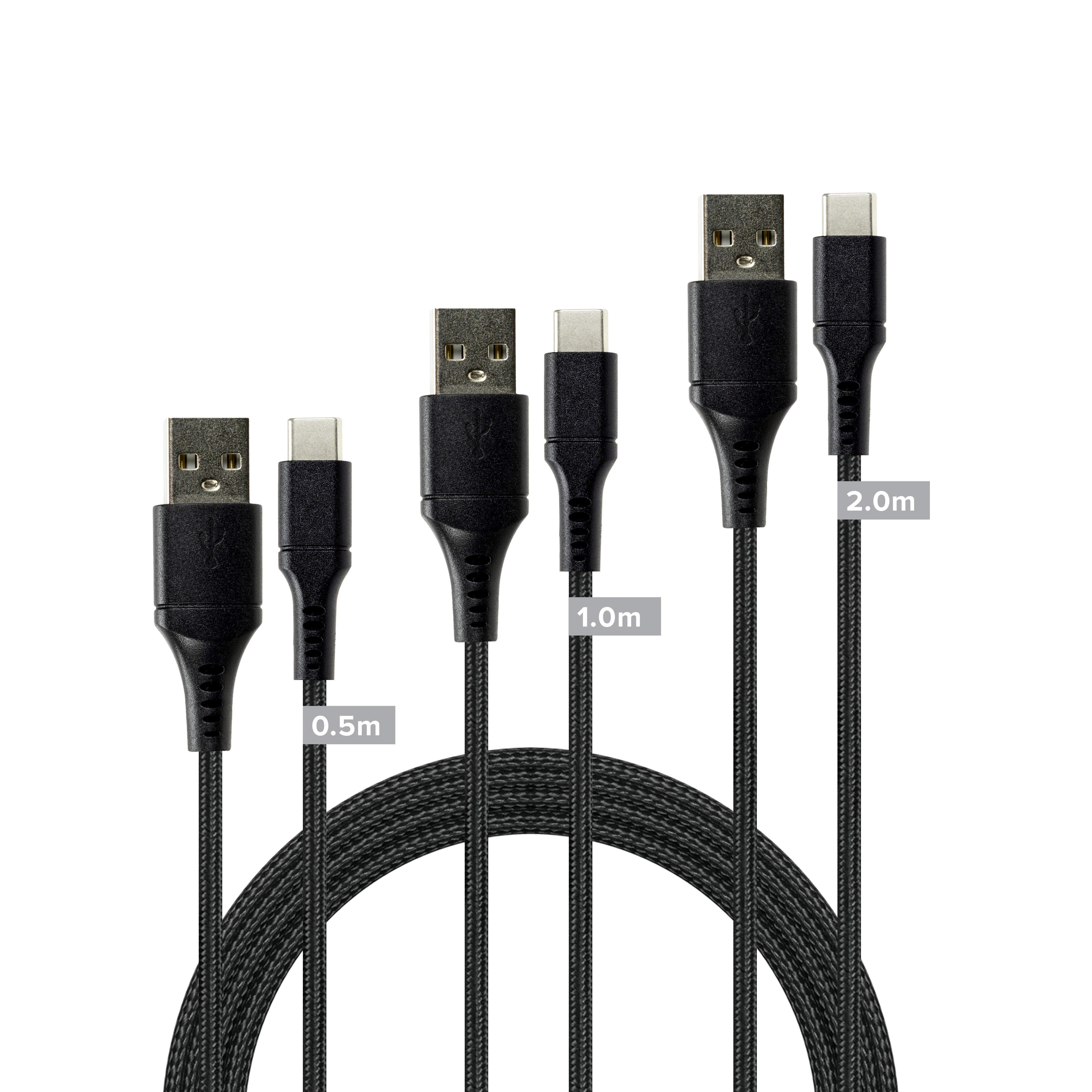 Speedlink   Usb - A   Til   Usb - C   Kabel   Sæt    Sort   Kabler   Geekd   Dk