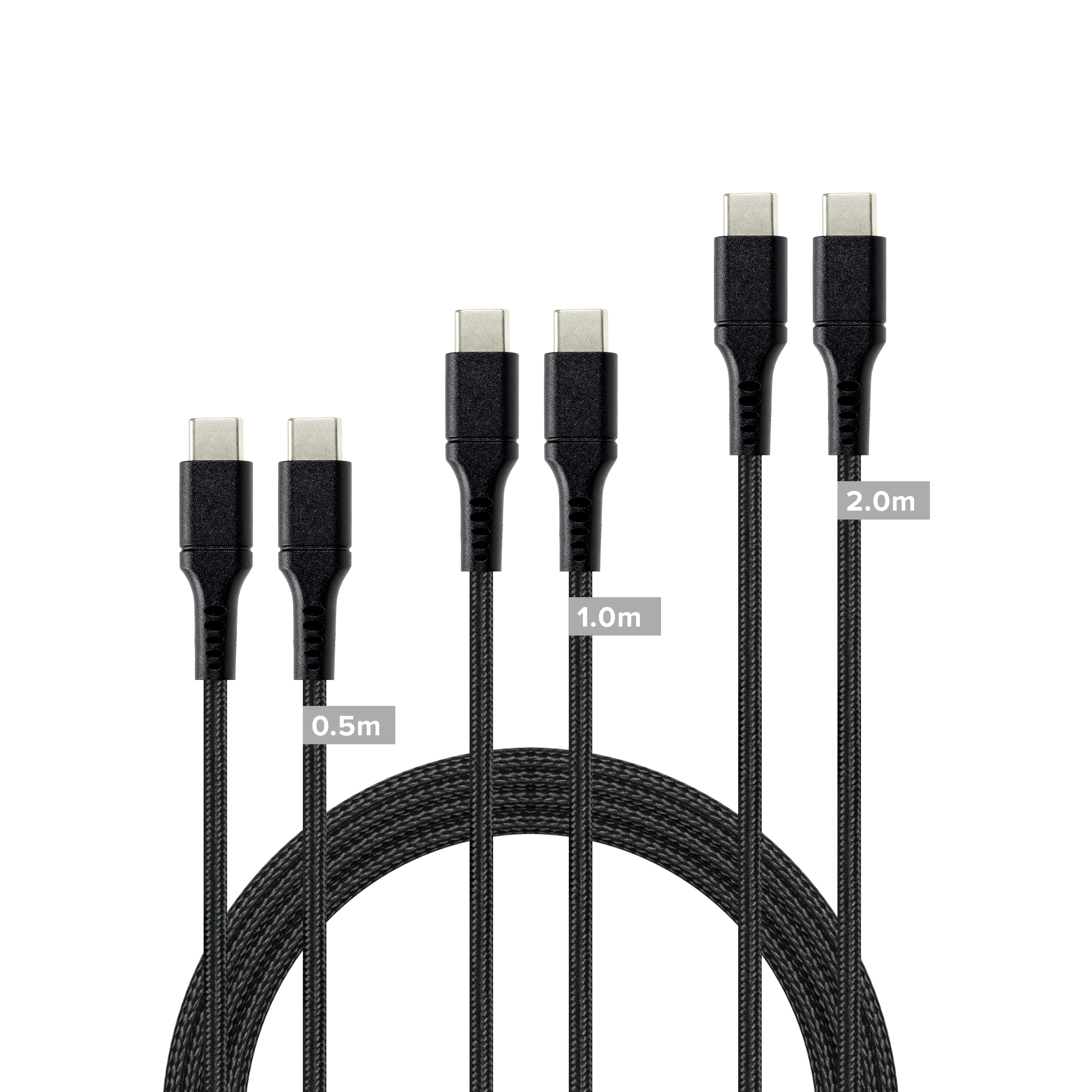 Speedlink   Usb - C   Til   Usb - C   Kabel   Sæt    Sort   Kabler   Geekd   Dk