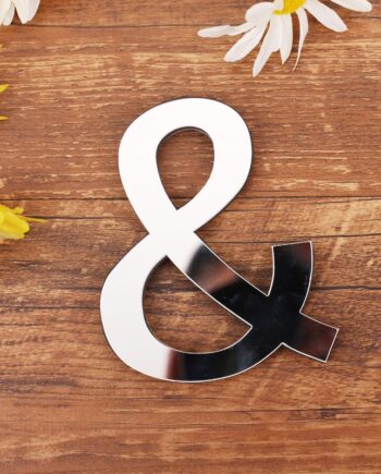 Spejl   Bogstav   Wallsticker    Unikke   Dekorationer   Til   Dit   Hjem    Symbol :  - Tegn