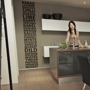 Spice   Tower   Wallsticker   Af   Alan   Smithee    26x138   Cm