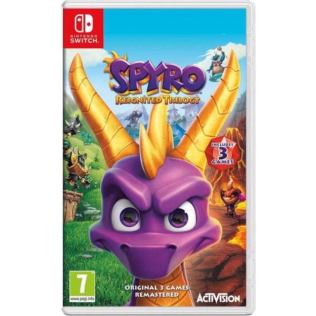 Spyro   Reignited   Trilogy    Nintendo   Switch    Nintendo   Switch   Spil   Geekd   Dk