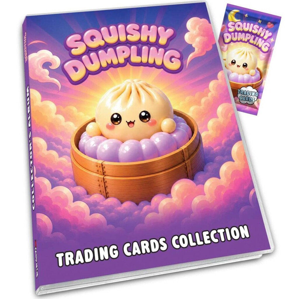 Squishy   Dumplings   Album   Inkl        Foliepakke   Toys   Trading   Card   Geekd   Dk