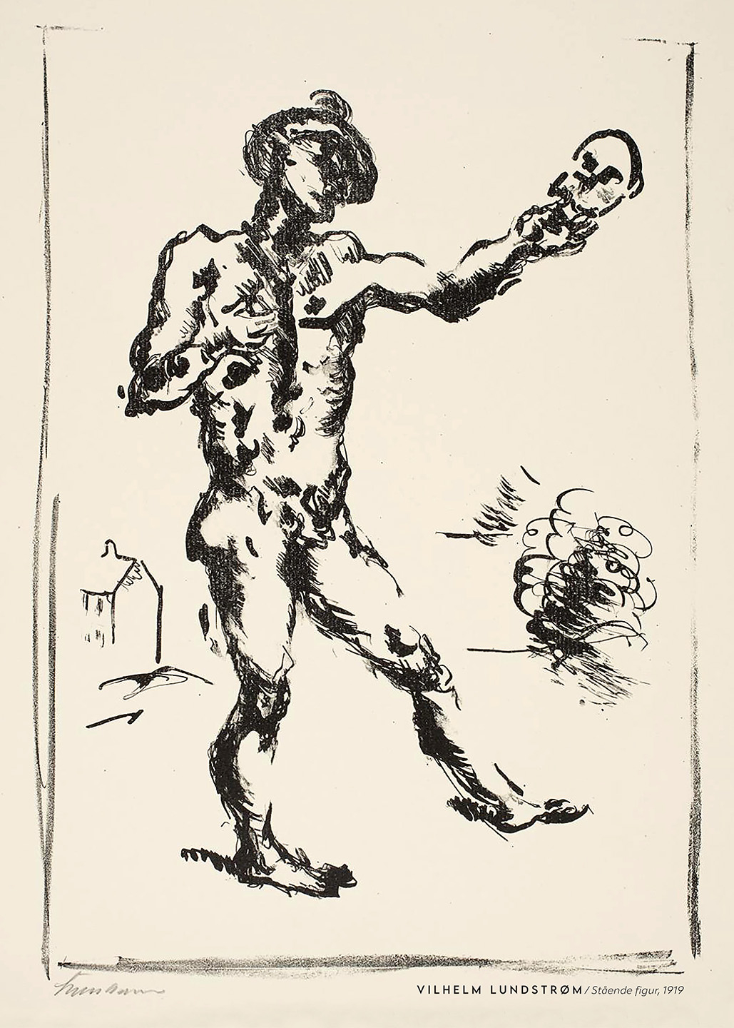 Stående   Figur    1919   Af   Plakatwerket