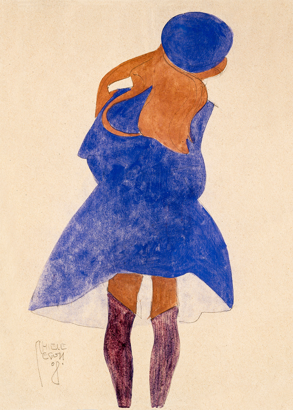 Standing   Girl   Af   Plakatwerket