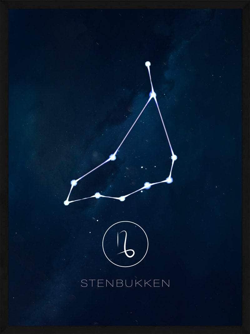 Stenbukken   Stjernetegn   Plakat