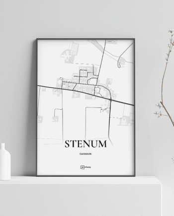 Stenum Plakaten Hvid