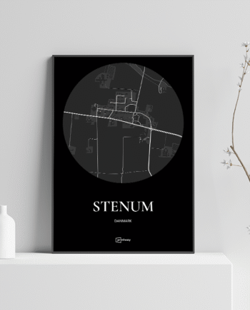 Stenum Plakaten Sort