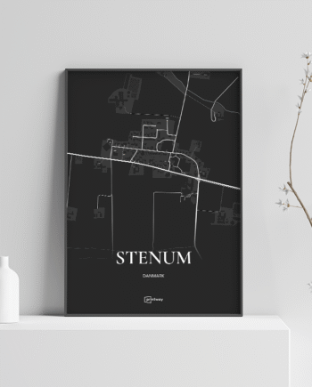 Stenum Plakaten Sort