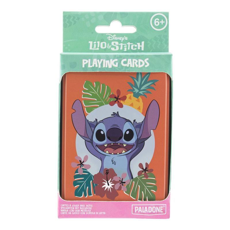 Stitch   Playing   Cards   In   A   Tin   Spillekort   Geekd   Dk