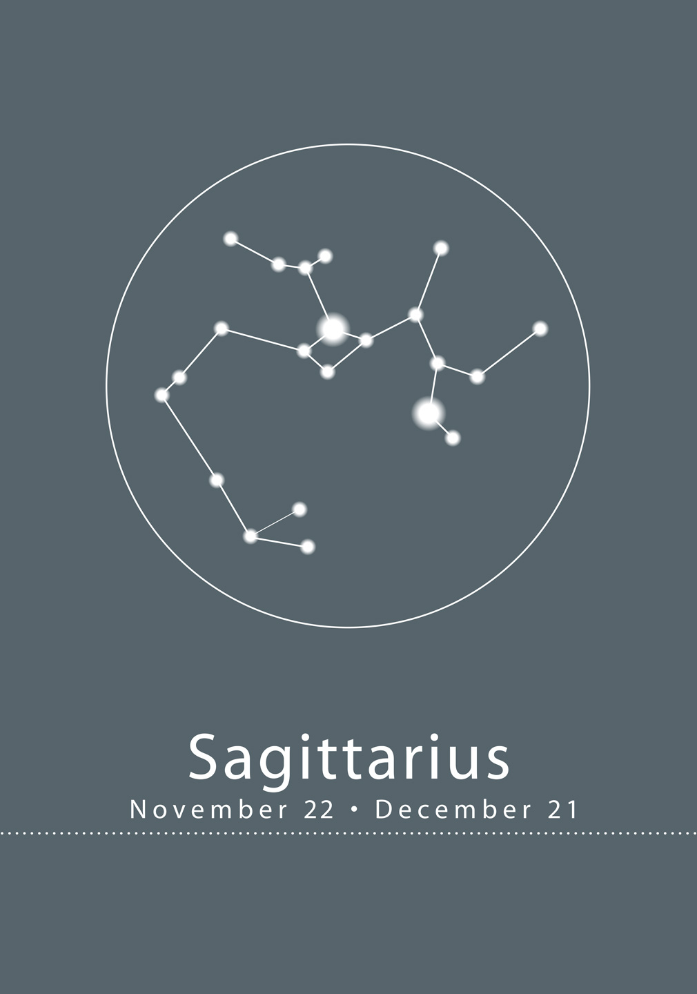 Stjernetegn   Sagittarius   Af   Ten   Valleys
