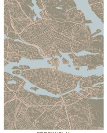 Stockholm   Kort   Af   Illux