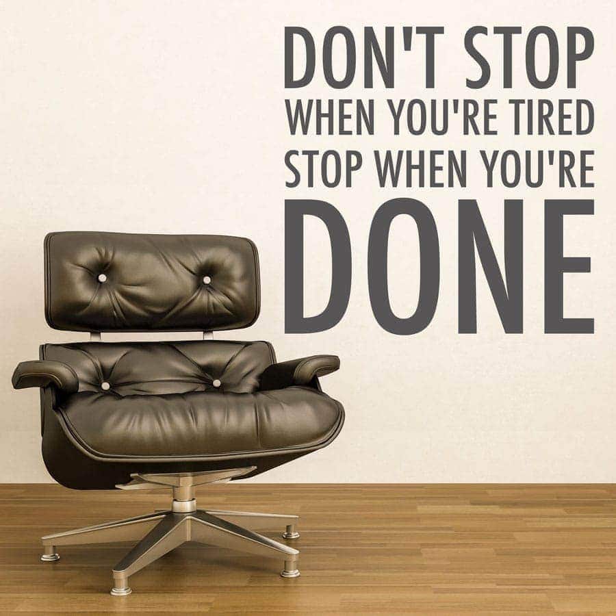 Stop   Done   Wallsticker