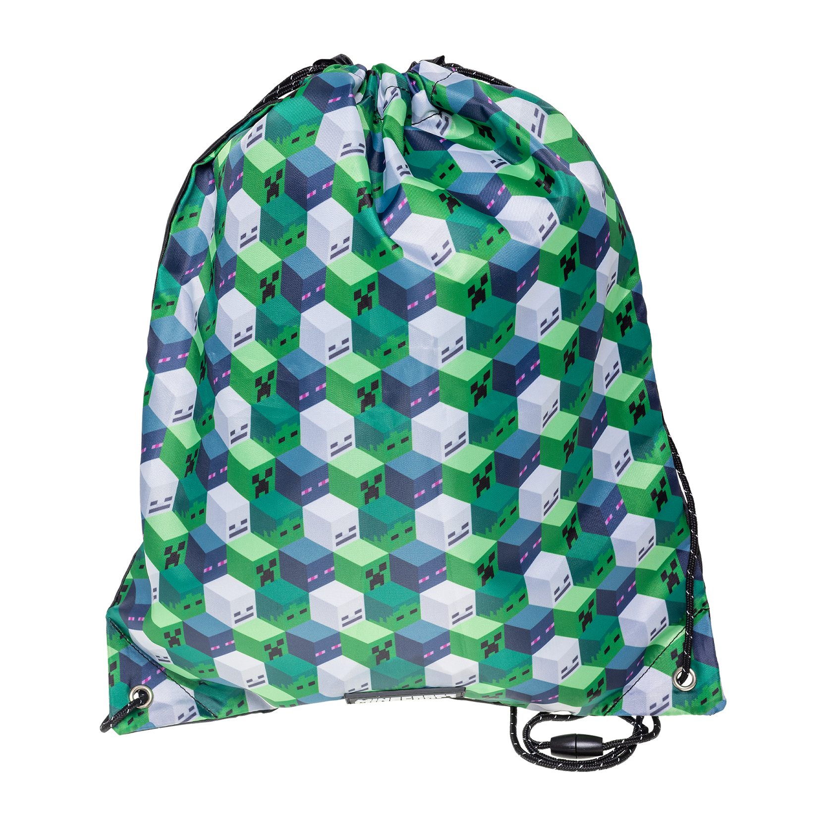 Stor   Minecraft   Draw - String   Gym   Bag   35   X   45   Cm   Taske   Geekd   Dk