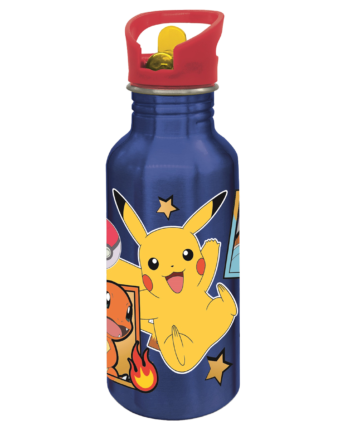 Stor   Pokã   Mon   Alu   Bottle   Sipper   545   Ml   Drikkedunk   Geekd   Dk