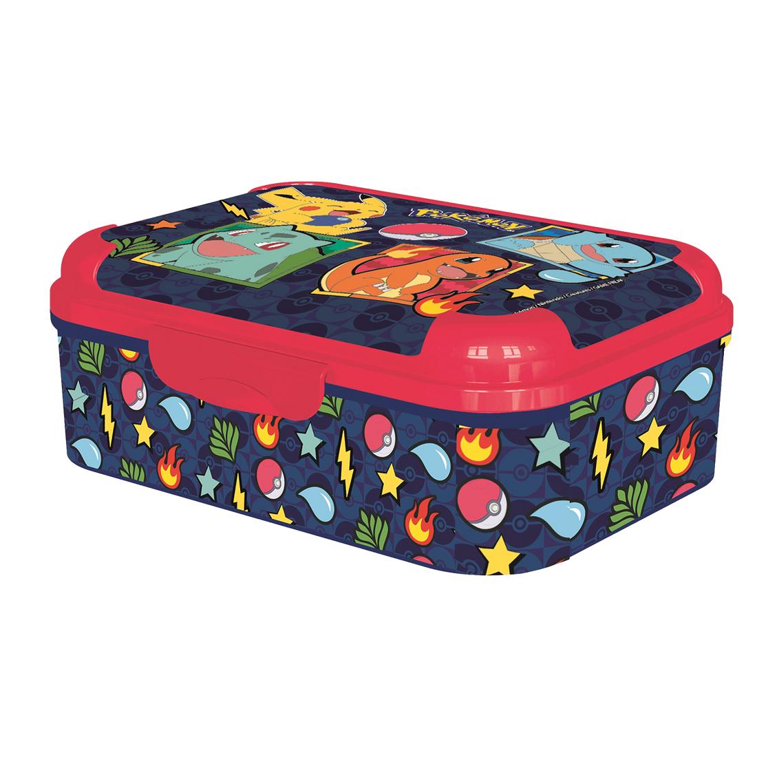 Stor   Pokã   Mon   Asker   Lunch   Box   17   X   13       X           Cm   Merchandise   Geekd   Dk